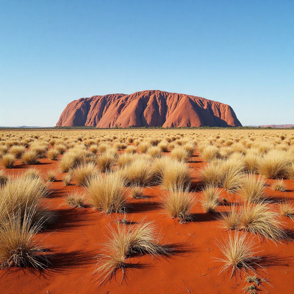 Red outback landscape