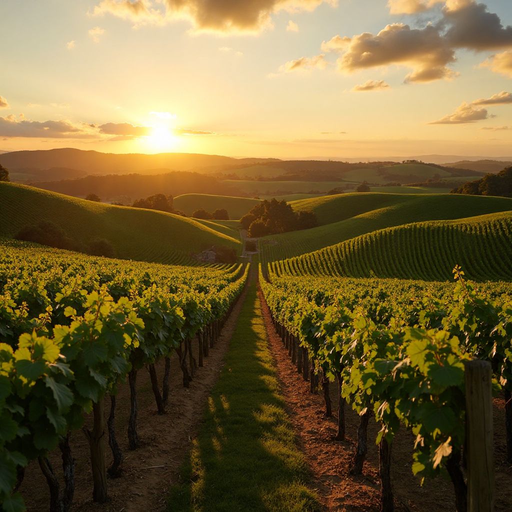 Vineyard landscape